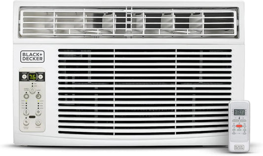 BLACK+DECKER Window Air Conditioner 12000 BTU, White