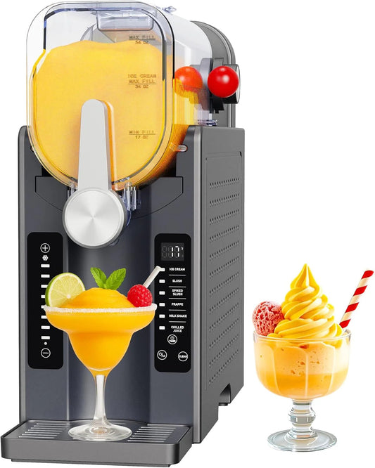 UJR Slushie And Ice Cream Maker, 68 oz, 6 Preset Modes - SBL-2408