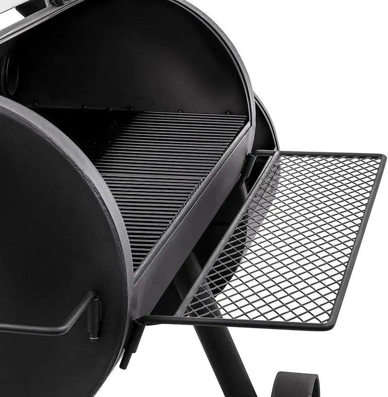 Oklahoma Joe's Longhorn Reverse Flow Smoker - Offset Barrel Design, Heavy-Gauge Steel, Dual Chamber Smoking