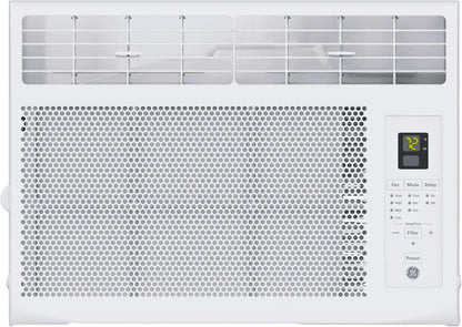 GE Window Air Conditioner, 5,000 BTU, White, 150 sq ft - Mechanical Controls