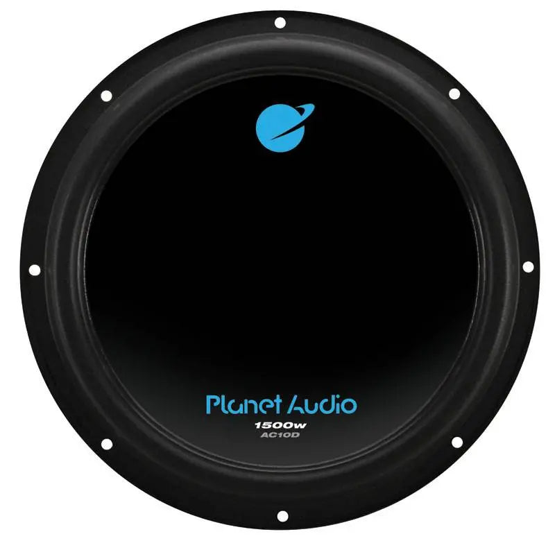 PLANET AUDIO Car Subwoofer 10 inch 1500W Dual 4-Ohm Voice Coil, 4-Pack - AC10D
