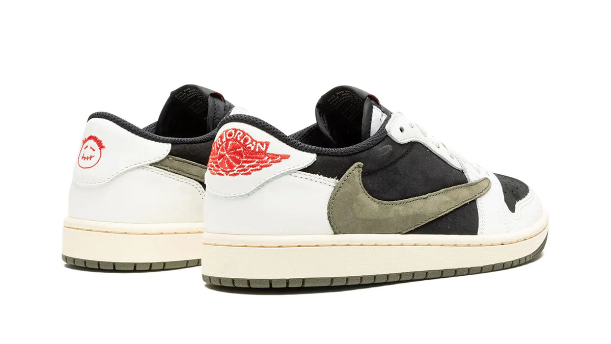 AIR JORDAN 1 Low OG Women's Sneakers - Travis Scott Olive